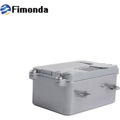 Metal Receiver Box ESC Box for 1/10 RC Crawler Car Axial SCX10 RC4WD D90 D110 Upgrade Parts