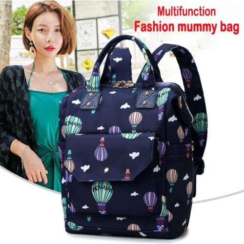 Multifunctifon Mummy Maternity Nappy Bag Waterproof Baby Diaper Bag For Mom Backpack Fashion Mommy Diper Bag Baby Changing Bag