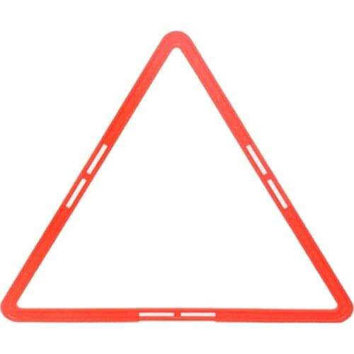 Wholesale high quality Soccer training ring triangle agility circle 48cm football basketball field 12pcs/set with buckle