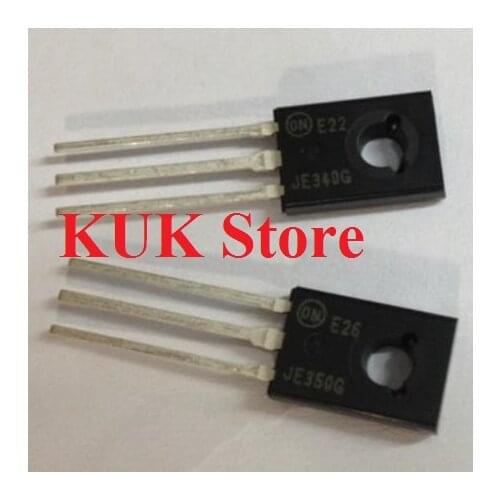Real Original 100% NEW JE340G JE350G MJE340G MJE350G JE340 JE350 TO-126 10Pair = JE340G 10PCS + JE350G 10PCS