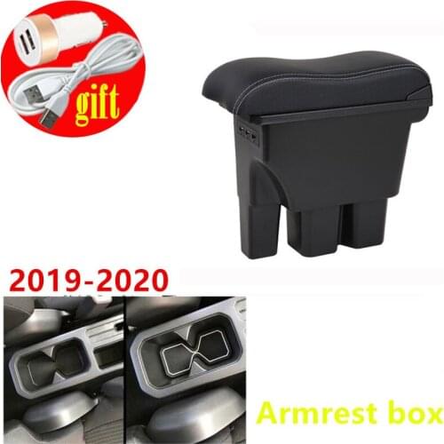 For Suzuki Jimny Armrest Jimny 2020 2019 2018 2017 JB74 Retrofit parts Car Armrest box Storage box car Interior accessories 3USB