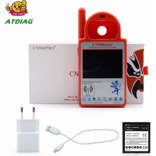 Mini CN900 Smart CN900 Mini Transponder Key Programmer Chip Programmer Mini CN 900 English language Copy 4C/4D Chip