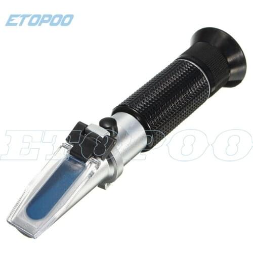 With The Retail Box 0~32% Handheld Honey Sugar Wine Beer Fruit Specific Gravity Homebrew salinity/soya-bean milk Refractometer