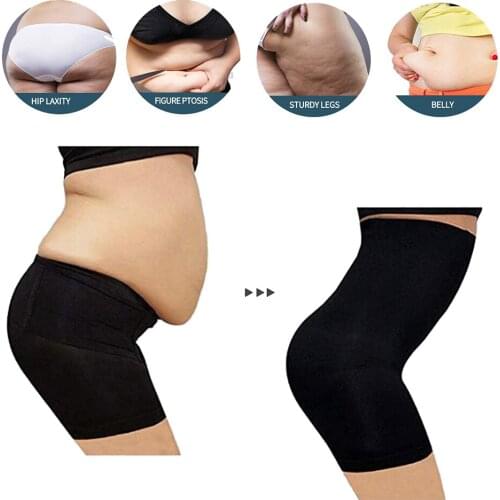 High Waist Tummy Control Panties Women Body Shaper Waist Trainer Slim Shapewear Hip Pads Slimming Underwear Butt Lifter Fajas