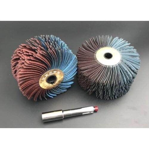 1pc 118*60mm Sanding Wheel used on Air Polisher for Woodworking Groove Linear Polishing Primer Brush 120-600grit