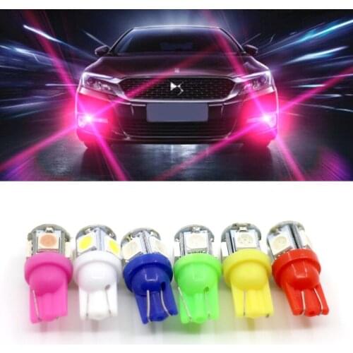 2pcs Car LED cob car dome light, double-pointed light reading lamp fit for toyota auris car styling auto accessories