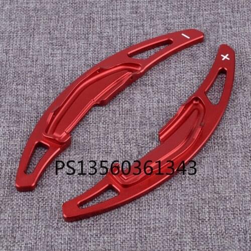 2pc Steering Wheel Shift Shifter Extension Paddle Fit For BMW M2 M3 M4 M5 M6 X5M