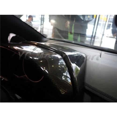 Car Accessories Full Carbon Fiber Interior Trim Cover Fit For 2011-2014 Aventador LP700 LHD Instrument Dashboard