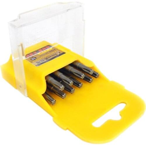 BOSI 10Pieces 1/4 Inch Hex Shank T20 Torx Security Head Screwdriver Drill Bits