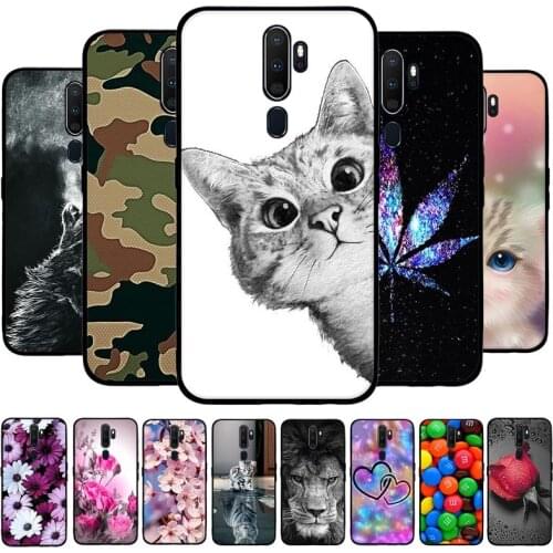For Oppo A5 A9 2020 Case Cute Pattern Phone Case For Oppo A11X Soft TPU Silicone Case Back Cover for Oppo A11 Coque Capa