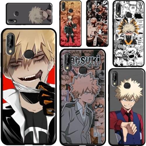 Katsuki Bakugou For Huawei Nova 5T Mate 20 Lite P Smart 2019 2021 Case For Huawei P30 P40 Lite P10 P20 Pro