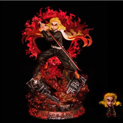 GK Demon Slayer Blade Flame Pillar Inferno Kyrgyzstan Limited Edition 1/6 Figure