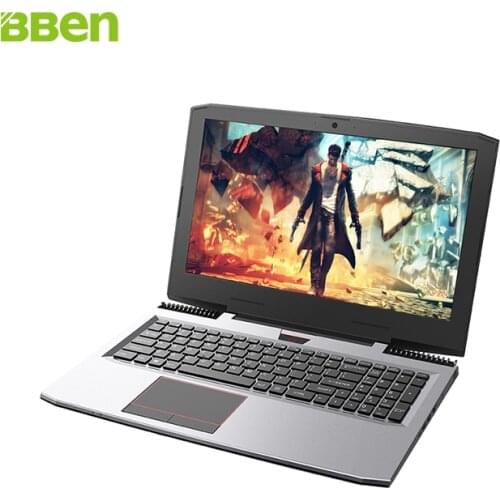 BBEN Laptop Windows 10 Intel Kabylake i7 7700HQ Nvidia GeForce GTX1060 WiFi BT4.0 RGB Backlit Keyboard 15.6'' IPS Game Computer