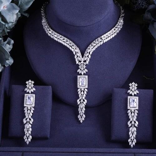 Jankelly yellow African 2pc Bridal Jewelry Sets New Fashion Dubai Jewelry Set For Women Wedding Party Accessories Design