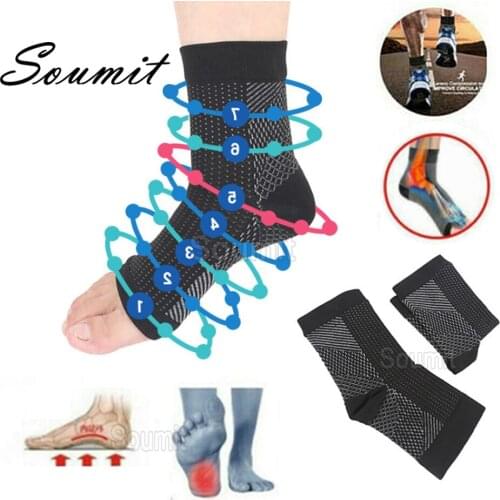 Women Men Compression Socks for Foot Sleeve Ankle Support Running Outdoor Plantar Fasciitis Pain Relief Feet Care Brace Sock Pad