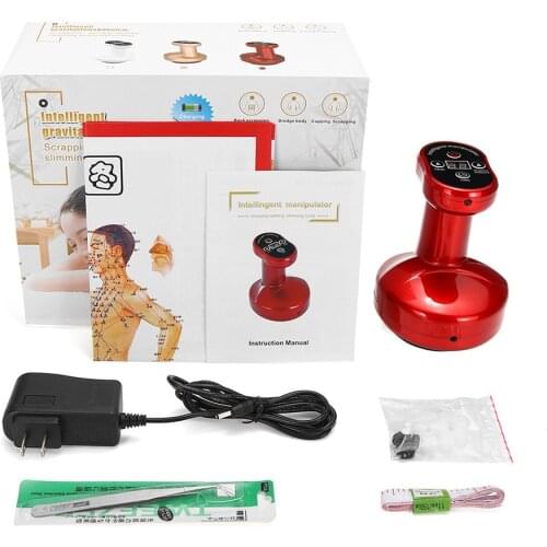 Body Massager Suction Scraping Electric Vacuum Cupping Fat Removal Acupoint Detoxifies Guasha Massage Relieve Stress 9 Gear USB