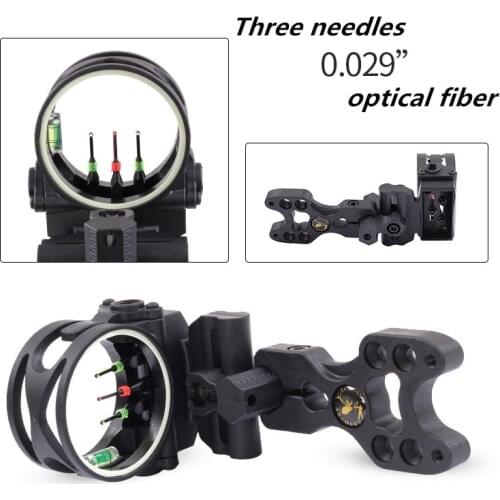 Compound Bow Essential Combo Sight Kits Accessories Including 3-pin Bow Sight Arrows Rest Stabilizer Braided Bow Sling D-Loop