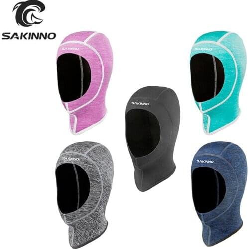2MM Neoprene Scuba Swim Diving Hood With Shoulder Snorkeling Equipment Hat Cap Winter Swim Warm Wetsuit Spearfishing Dropship