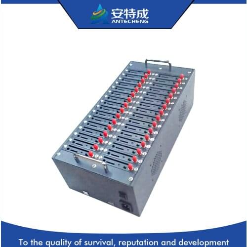 2019 new Antecheng 32 port gsm modem pool bulk sms machine wavecom q2303 cheap price