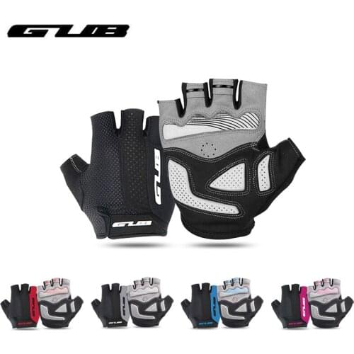 GUB Cycling Gloves Half Finger Breathable MTB Mountain Road Bike Gloves GEL Shockproof Bicycle GlovesRiding Equipment
