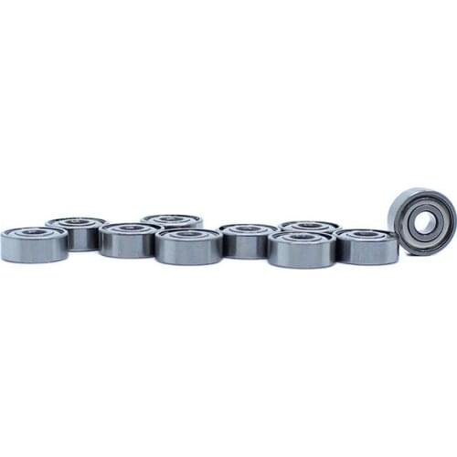 R2-6ZZ Bearing ABEC-1 (10PCS) 1/8"x3/8"x9/64" inch Miniature R2-6 ZZ Ball Bearings For RC Models