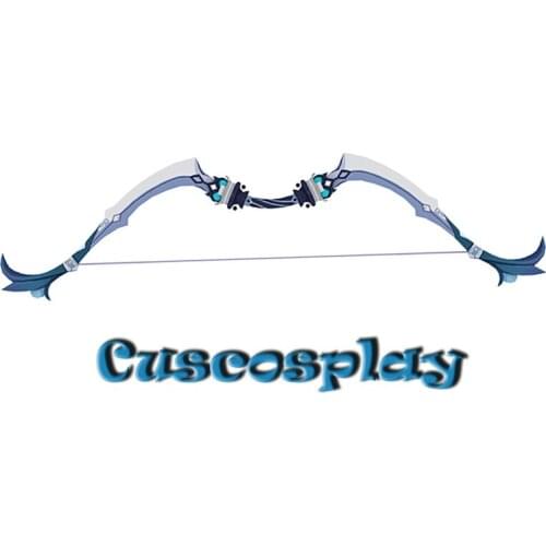 Game Genshin Impact Cosplay Props Bow 4 Star Weapons Ganyu Venti Fischl Cosplay Accessories for Halloween Carnival Comic Show