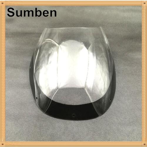 RZV500 RZV500R RZ500 RD500LC 84-86 Transparent Windshield Windscreen ABS Wind Screen for Yamaha RZV RZ RD 500/R LC 1984 - 1986