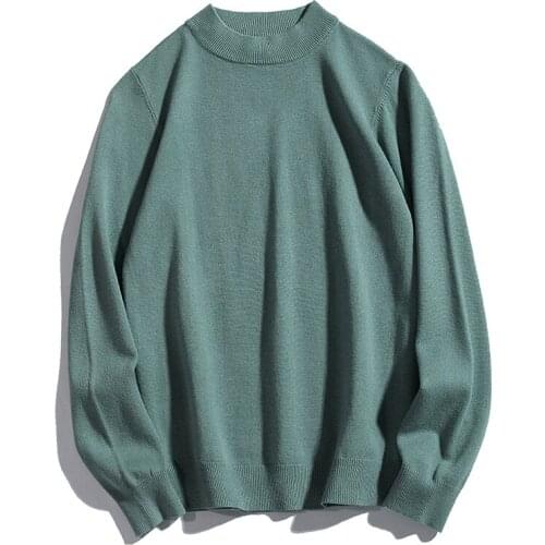 Lukahun Half turtleneck sweater bottoming shirt mens and womens autumn and winter clothing 2020 new