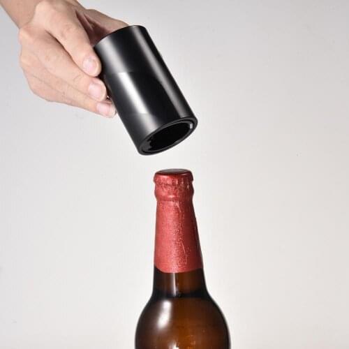 Pop-up Bottle Opener Household Bar Party Portable Beer Corkscrew Beer Bottle Opener,Push-down Stainless Steel Bottle Opener