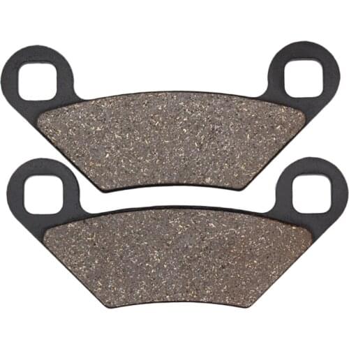 Cyleto Motorcycl Rear Brake Pads for POLARIS 400 Sportsman 2011-2014 400 Hawkeye 2013-2014 500 Sportsman 2009-2013 570 2014-2015
