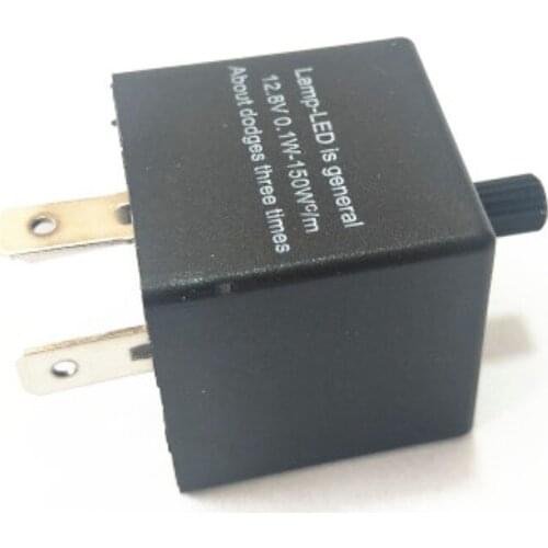 1PCS 3 Pin CF14 JL-02 car LED flasher adjustable three-legged car turn signal anti-flash L 12V 24V DC