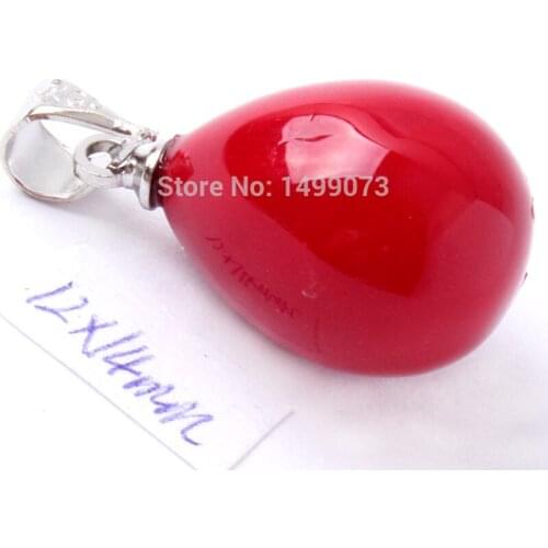 12x14mm Drop Shape Shell MOP Gem Stone Beads White Tibetan Silver Dangle Fashion Style Pendant 1 Pcs,Free Shipping