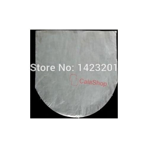 200 pcs / Lot CD Box Jewel Disc Case Holder Storage Plastic Wrap Sleeves Bags Clear inner Round Bottom