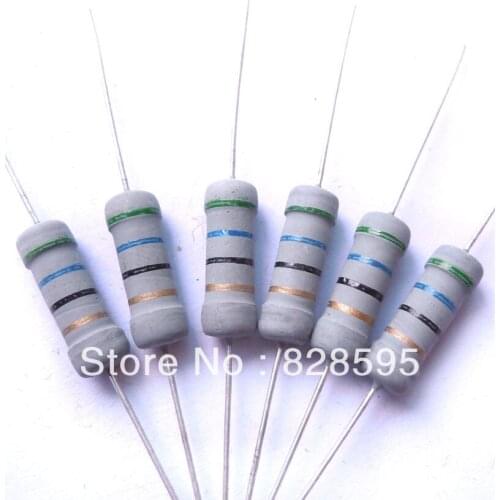 2w 56 ohm 56R ohm 100% Original New Fixed Resistor Metal Oxide Film Resistors Resistance +/- 5% (200pcs)