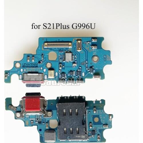 5Pcs Original For Samsung S21 Plus G996F G996U S21 Ultra USB Charging Port Charger Port Dock Plug Connector Board Replacement
