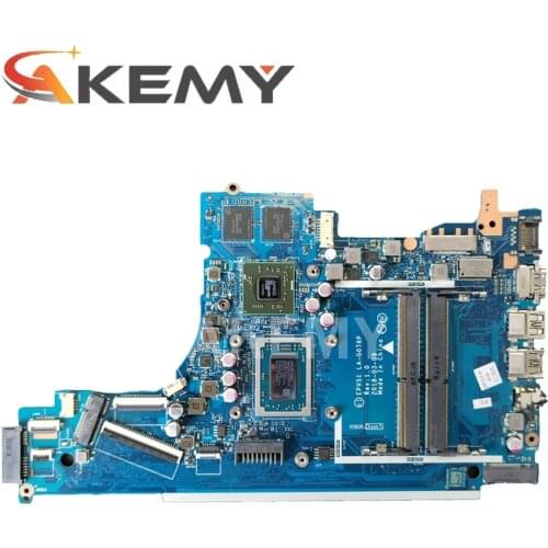AKemy For HP 15-DB Series Laptop Motherboard With DSC 530 2GB Ryzen3 2200U CPU EPV51 LA-G076P L20668-601 L20668-001