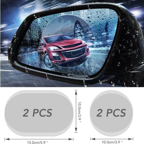 Car Rearview Mirror Waterproof Film for Ford Focus 2 3 Fiesta Mondeo Kuga Citroen C4 C5 Skoda Octavia 2 A7 A5 Rapid Superb