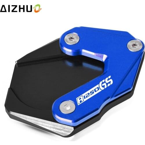 CNC Motorcycle Side Kickstand Stand Extension Plate Side For BMW R1250GS R 1250 GS 1G13 K50 R 1200GS ADV Adventure 2018 2019