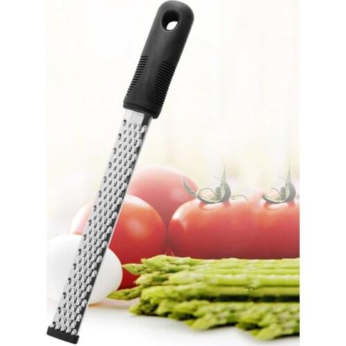 Citrus Lemon Zester & Cheese Grater-Parmesan Cheese, Lemon, Ginger, Garlic, Nutmeg, Chocolate, Vegetables, Fruits, kitchen tools