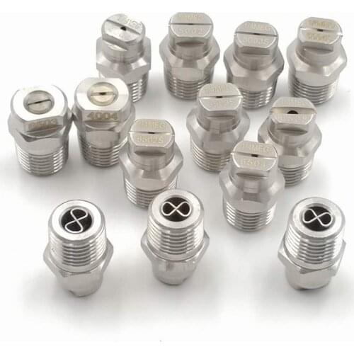 Stainless steel MEG flat fan spray nozzle,flat fan washing veejet nozzle,MEG type flat fan jet,5020 high pressure washing nozzle