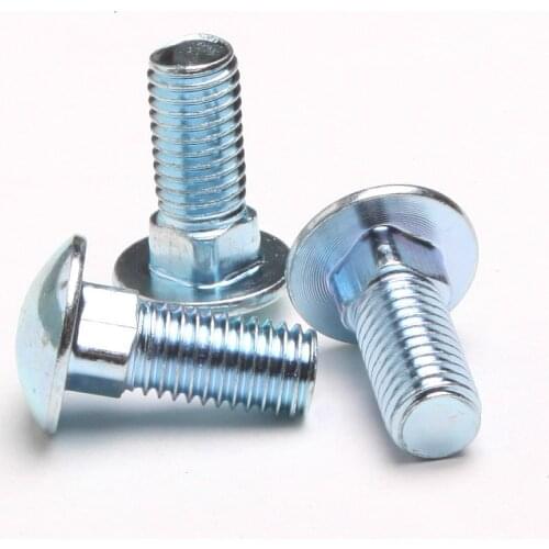 GB14 Coach Bolts Cup Square Carriage Bolt Screws M4 *20