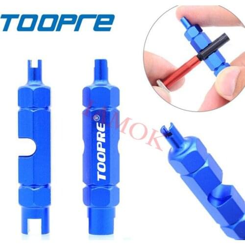 TOOPRE Bicycle Colour 3 in 1 Valve Disassembly Tool Aluminium Alloy Iamok Bike Parts 8.2g Valves Wrench