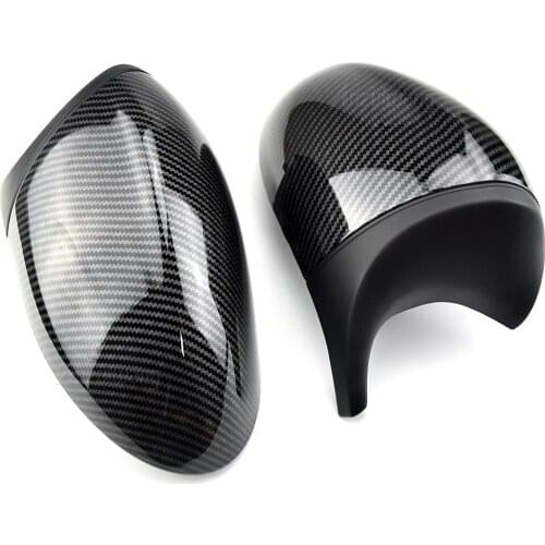 Carbon Black For BMW 1 3 Series E81 E82 E87 E88 E90 E91 E92 E93 High Quality Side Wing Rearview Mirror Cover Cap Car Accessories
