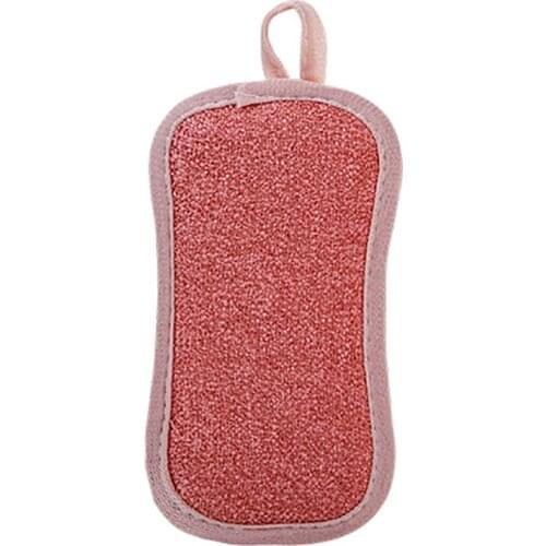 Super Absorbent Bamboo Fiber Magic Double-sided Dish Cloth - 2 In1 Does Not Hurt The Pot Washing Artifact Kitchen Tools