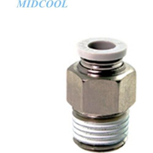 One-Touch Fitting PC Series PC4M5/01/02 PC6M5/01/02/03/04 PC801/02/03/04 PC1001/02/03/04 PC12 Tube Thread Straight Type