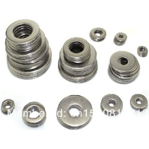 500pcs M5 304 Stainless Steel Flat Washer Plain Washer
