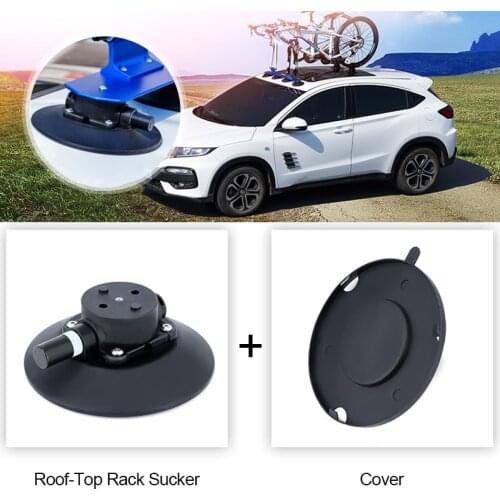 ROCKBROS Bike Carrier Sucker Fixing Device MTB Road Bike Hub Fixed Base Bicycle Rack Roof-Top Rack Parts Car rack Accessories