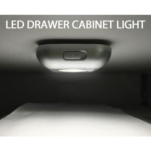 Cabinet Lamp LED Motion Sensor Night Light Wiring-free Dimmed In 3 Gears Led Lamp For Wardrobe Kitchen Bedroom Closet Cabinet