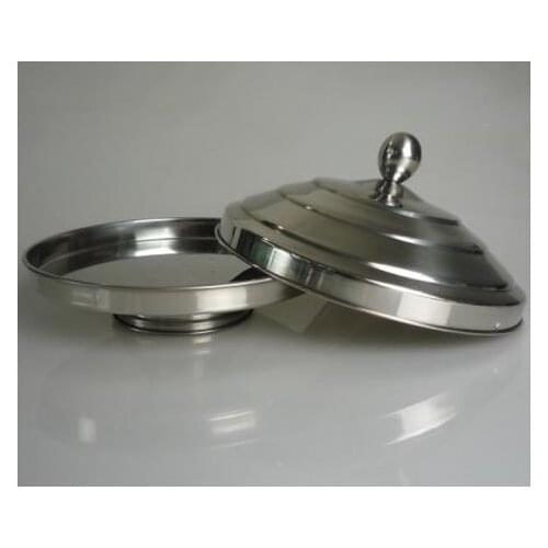 Dove Pan Of Collector - Silver Double Layer/Load,Magic Tricks,Stage,Illusions,Accessories,Gimmick,Appearing Magia,Joke,Comedy
