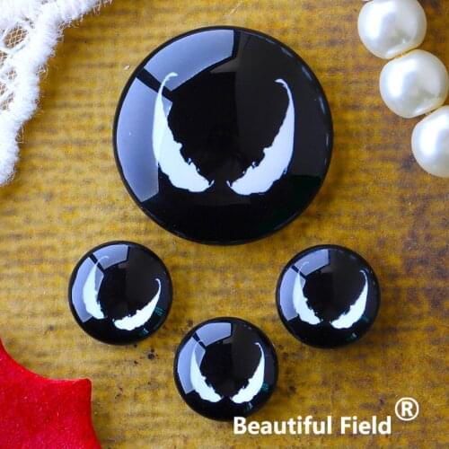 12mm 25mm 14mm 16mm 18mm 20mm Photo Glass Cabochons Round Cameo Set Handmade Settings Stone Magic FA1180